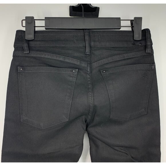 DL1961 Jeans Emma Power Legging Black Skinny Denim - Picture 8 of 11
